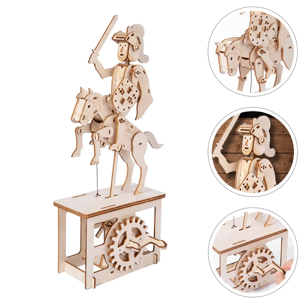 Three-dimensional Wooden Puzzle Child Children’s Toys Mechanical Puzzles for Adultos