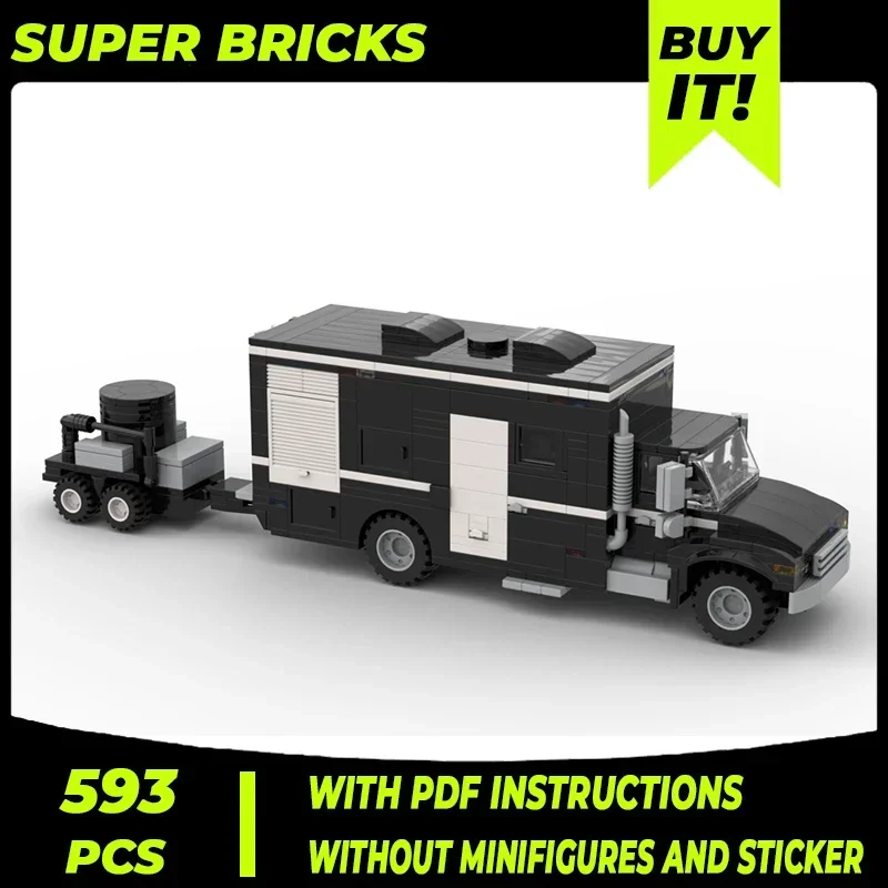 

City Police Car Model Moc Building Bricks Bomb Disposal Truck Technology Modular Blocks Gifts Christmas Toys DIY Sets Assembly