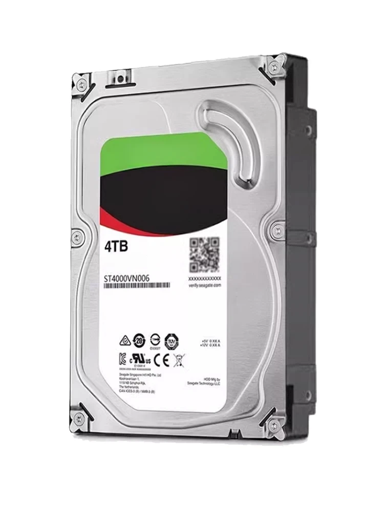 NEW For Seagate ST4000VN006 Nas 4TB Sata 6GB/S 5400RPM 256MB Cache 3.5-Inch Internal Hard Drive HDD 100% Tested