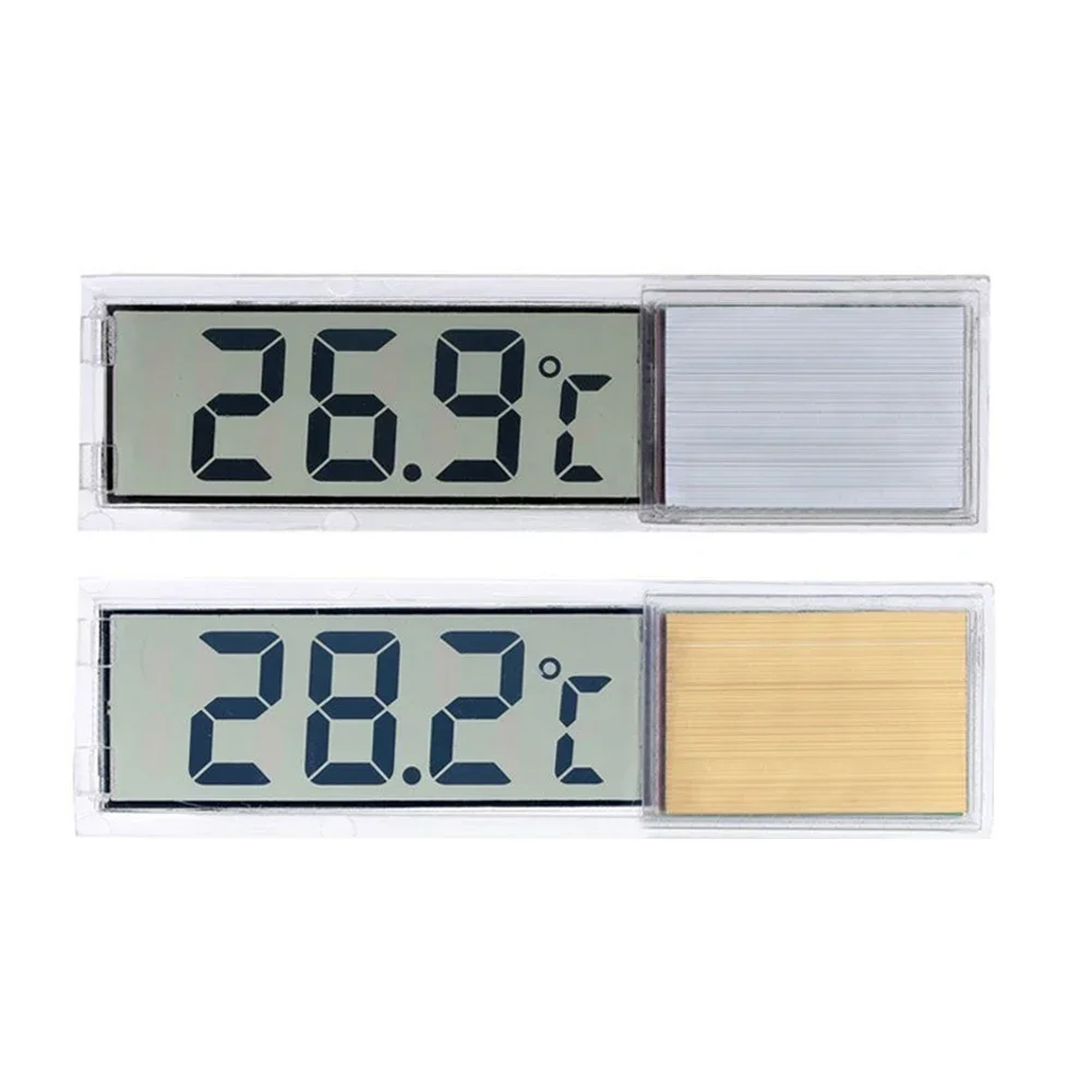 Aquarium Thermometer Electronic LCD Digital Fish Tank Temperature Measurement Fish Tank Temp Meter Aquarium Accessories