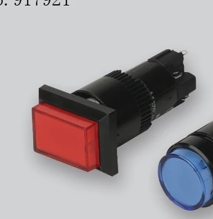 [ZOB] 01-423.036 01-463.036 reset button switch lock Switzerland EAO 16mm opening and closing the openings  --2PCS/LOT