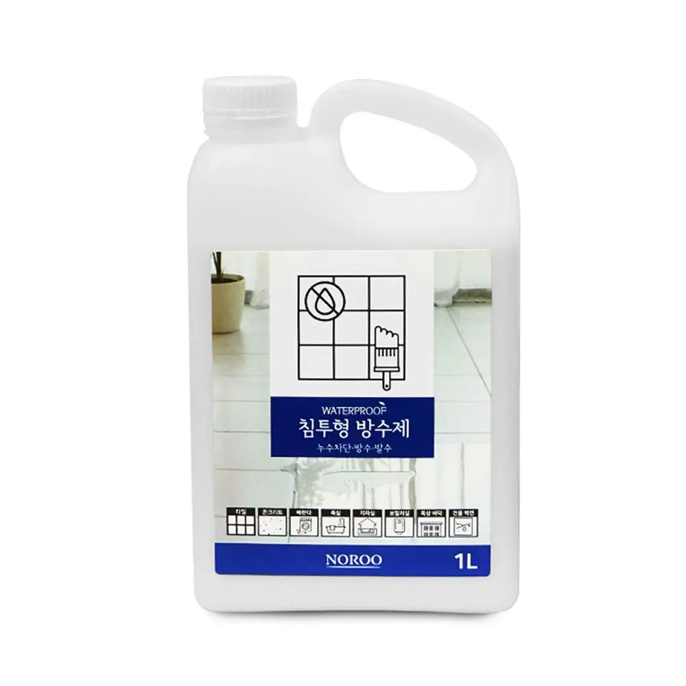 Infiltration type waterproof 1L Pero paint leak block waterproof water-baling rooftop toilet bathroom veranda