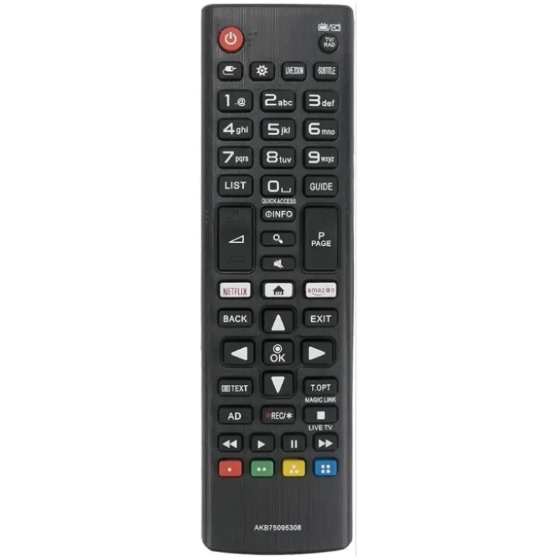 AKB75095308 Replacement Remote Control For LG Smart TV UJ UK UM UN UP UQ LJ LK Series Infrared Remote No Setup Needed