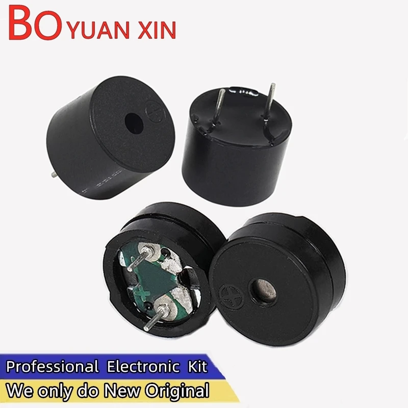 20pcs 12065 12085 12095 12mm*6.5mm/12MM*8.5MM/12mm*9.5mm Passive Buzzer AC 2KHz 3-12V Universal Electromagnetic Impedance 16R