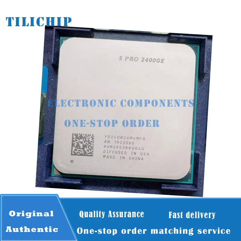 R5 2400GE 3.2GHz quad core eight thread Socket AM4 CPU processor