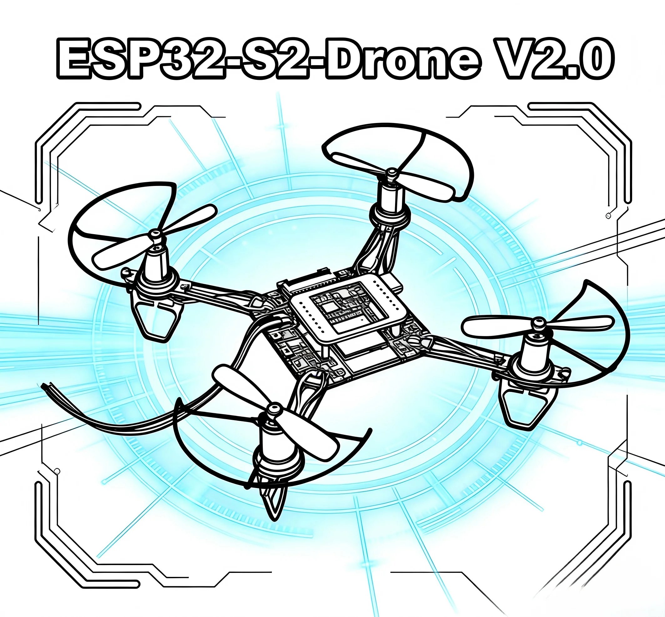 

HanNiu ESP32-Drone V2.0 Flight Control Open Source Quadcopter ESP-Drone Drone Model Wifi Remote Control Crazyflie
