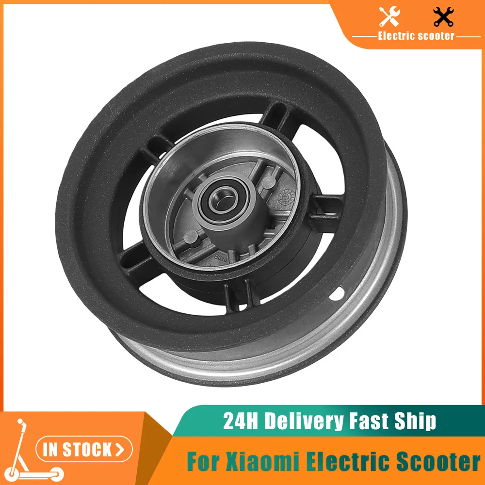 

Replacement Wheel Hub for Xiaomi 5 Electric Scooter Aluminum Alloy Rim Front Wheel Hub Rim Tire Parts