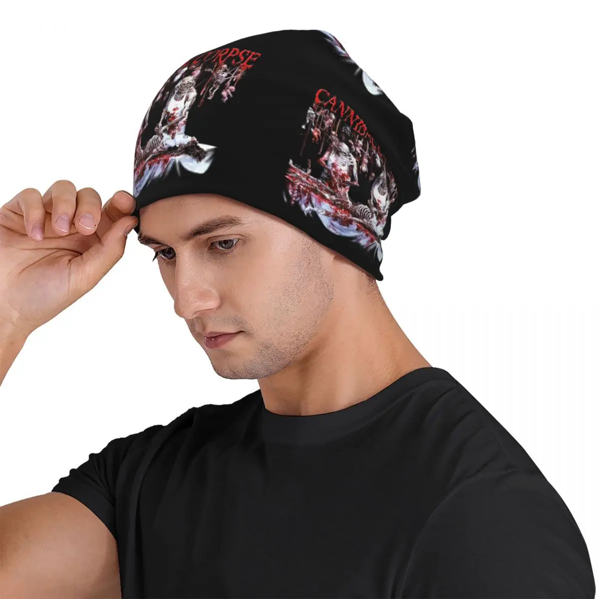 Cannibal Corpse Men Women Adult Beanies Caps Knitted Bonnet Hat Warm Hip Hop Autumn Winter Outdoor Skullies Hats