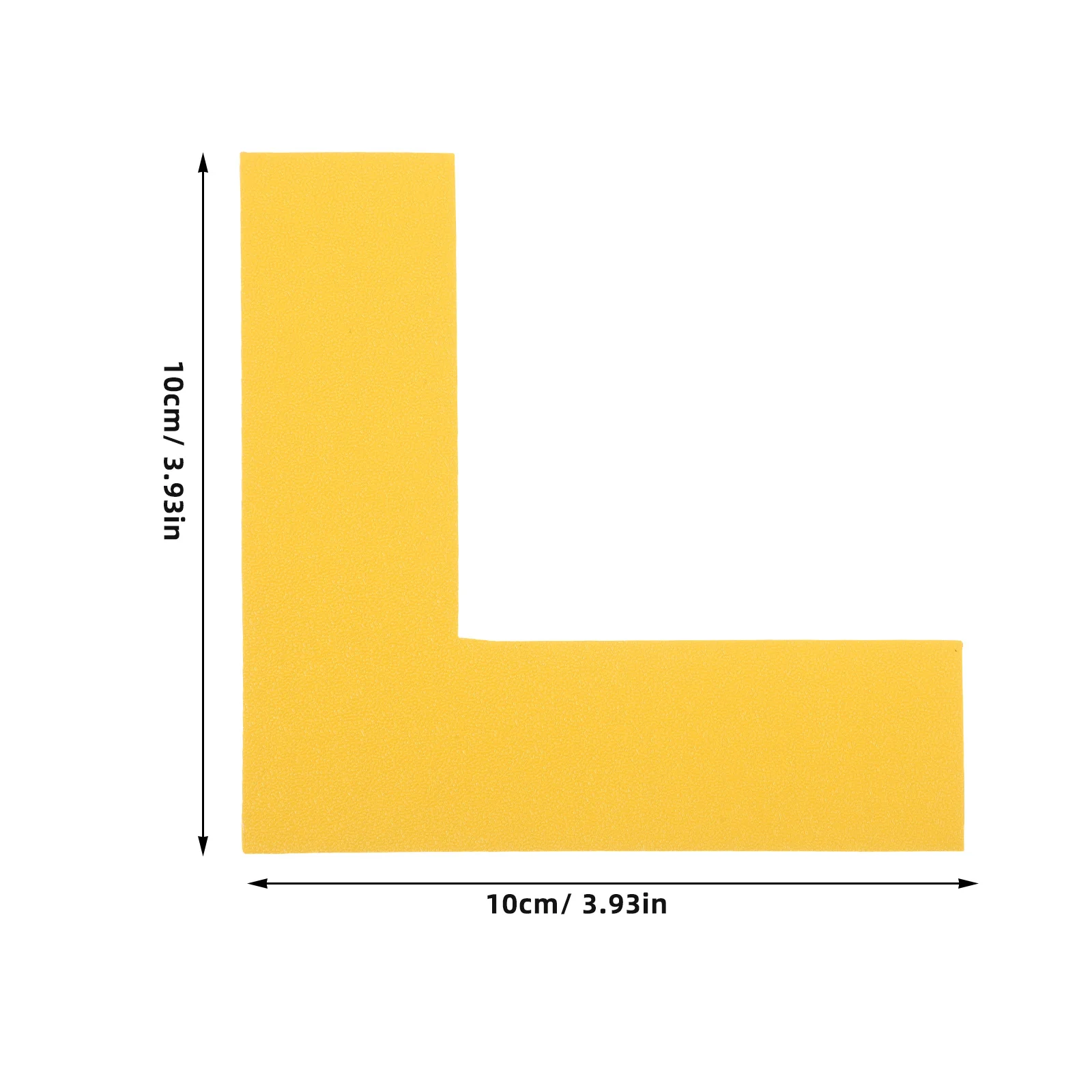 8 قطع من أقلام تحديد الأرضية على شكل حرف L لمكتب المستودعات، ملصق لاصق متين بزوايا مستديرة، تحديد واضح للمكتب #4