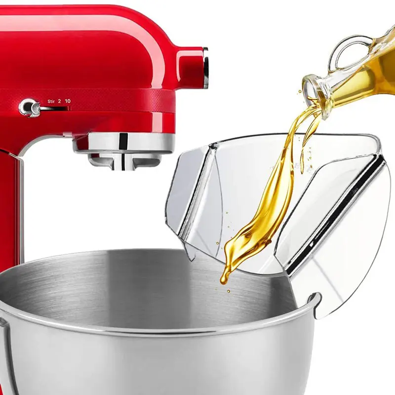 Für die KitchenAid Vertikalmixer Flex Edge Rührklinge, 4,5-5QT flache Rührklinge, flexibler Silikonkantenschaber für die Schüssel. – Detail 3