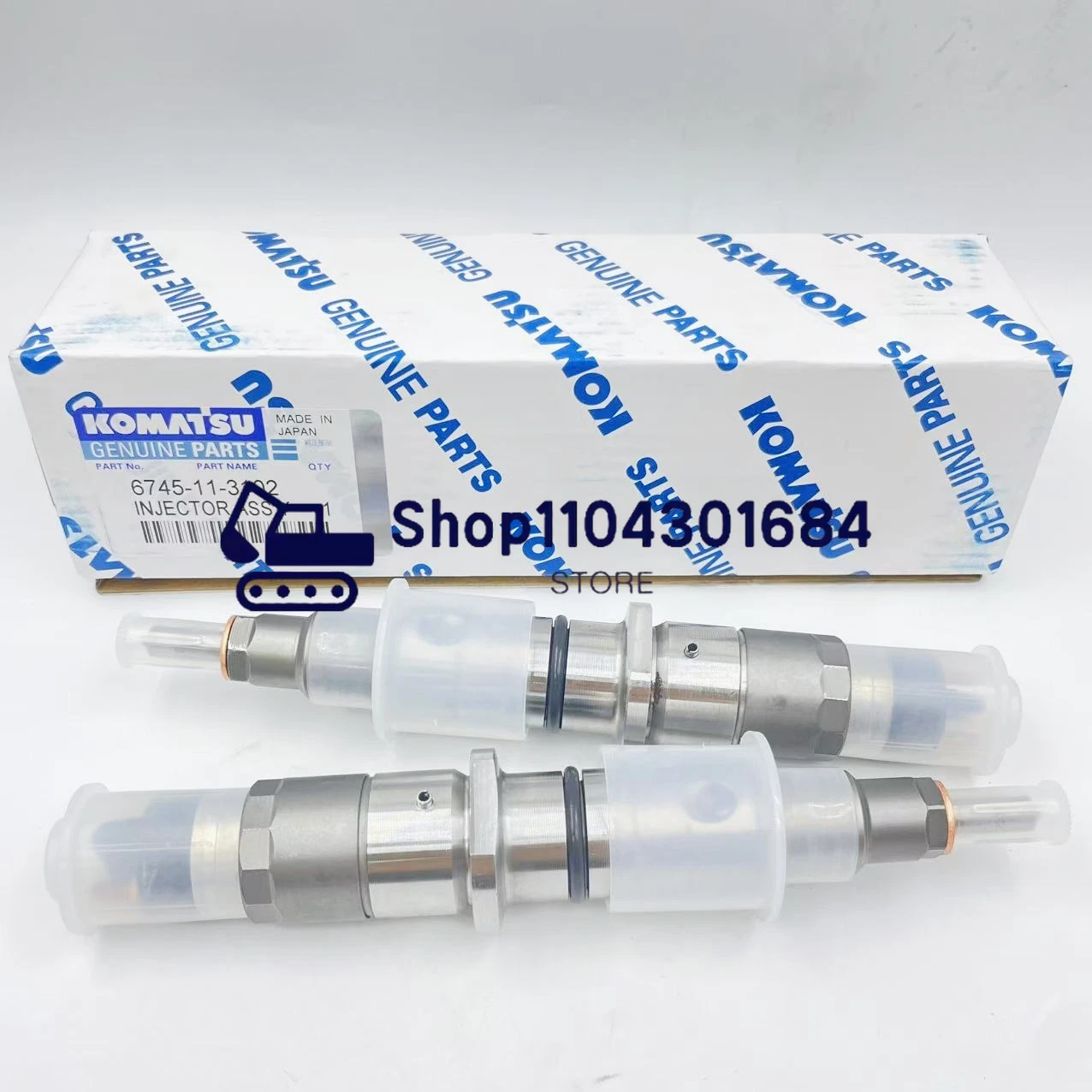 

6745-11-3102 Excavator Parts 6745113102 Original Fuel Injector for Komatsu PC300-8 PC350-8 High Quality