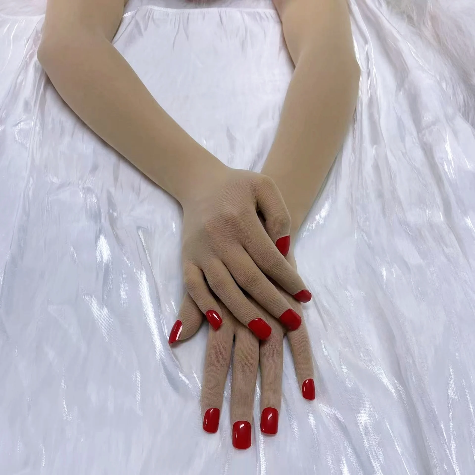 

Пара ультратонких дышащих солнцезащитных кремов 30D, аксессуары для костюмов на Хэллоуин для мужчин и женщин, кигуруми, высокая эластичность, косплей