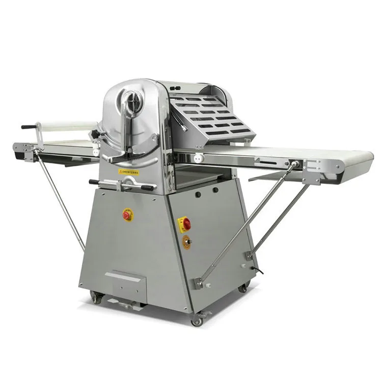 High Efficiency Bread Sheeter Dough Cutter Croissant Roller , Wholesale 520mm Donut Cutter With Dough Sheeter