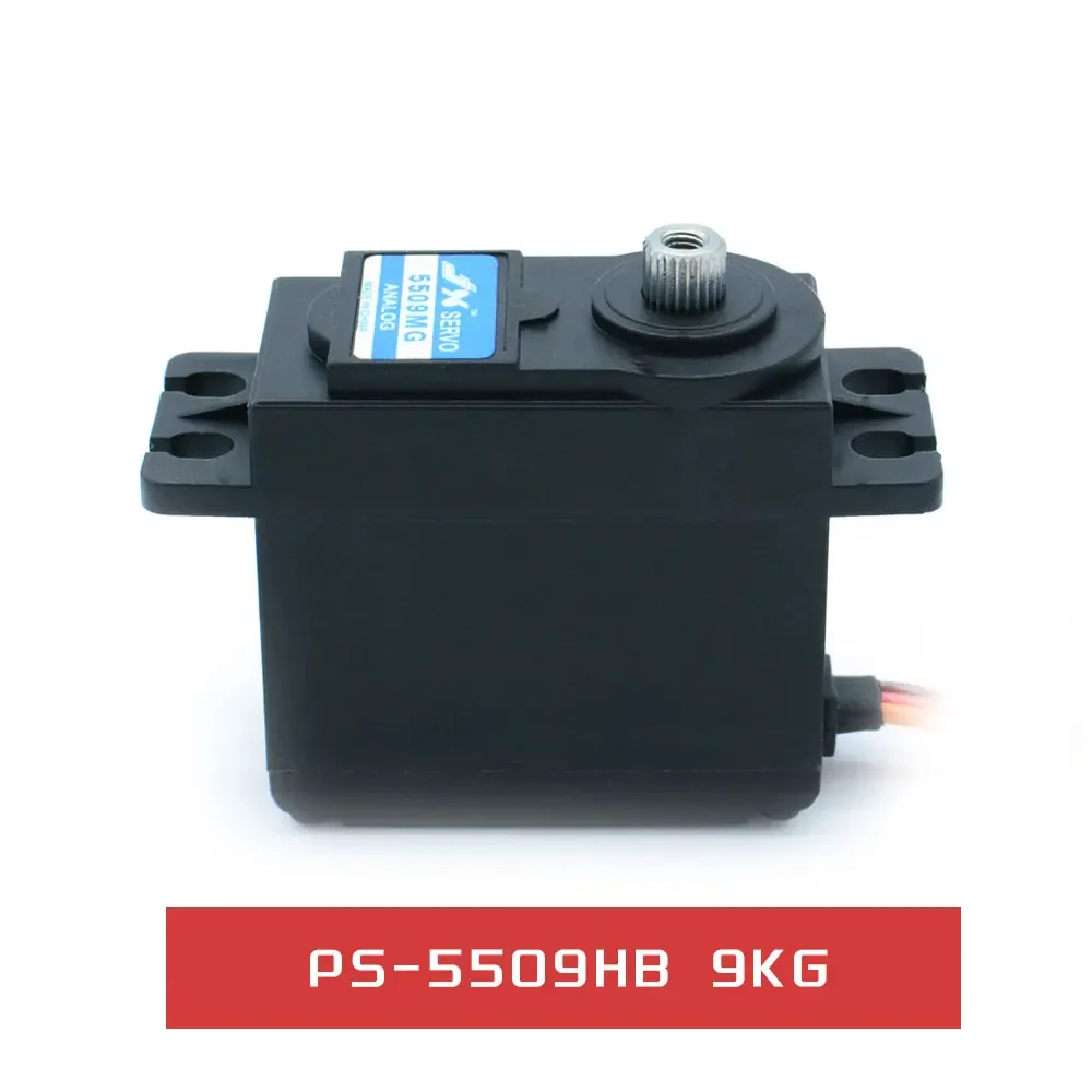 

2Pcs/4Pc Jx Servo Ps-5509Mg Metal Gear Standard Analog Servo 55G 9Kg Core Motor 4.8-6.0V High Torque Parts for Rc Car Boat Drone