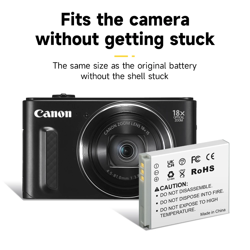 1800mAh NB-6L NB6LH بطارية الكاميرا NB6L NB-6LH بطارية لكانون PowerShot D30 D10 S120 S90 SX700HS SX280HS IXUS210 SD35001S