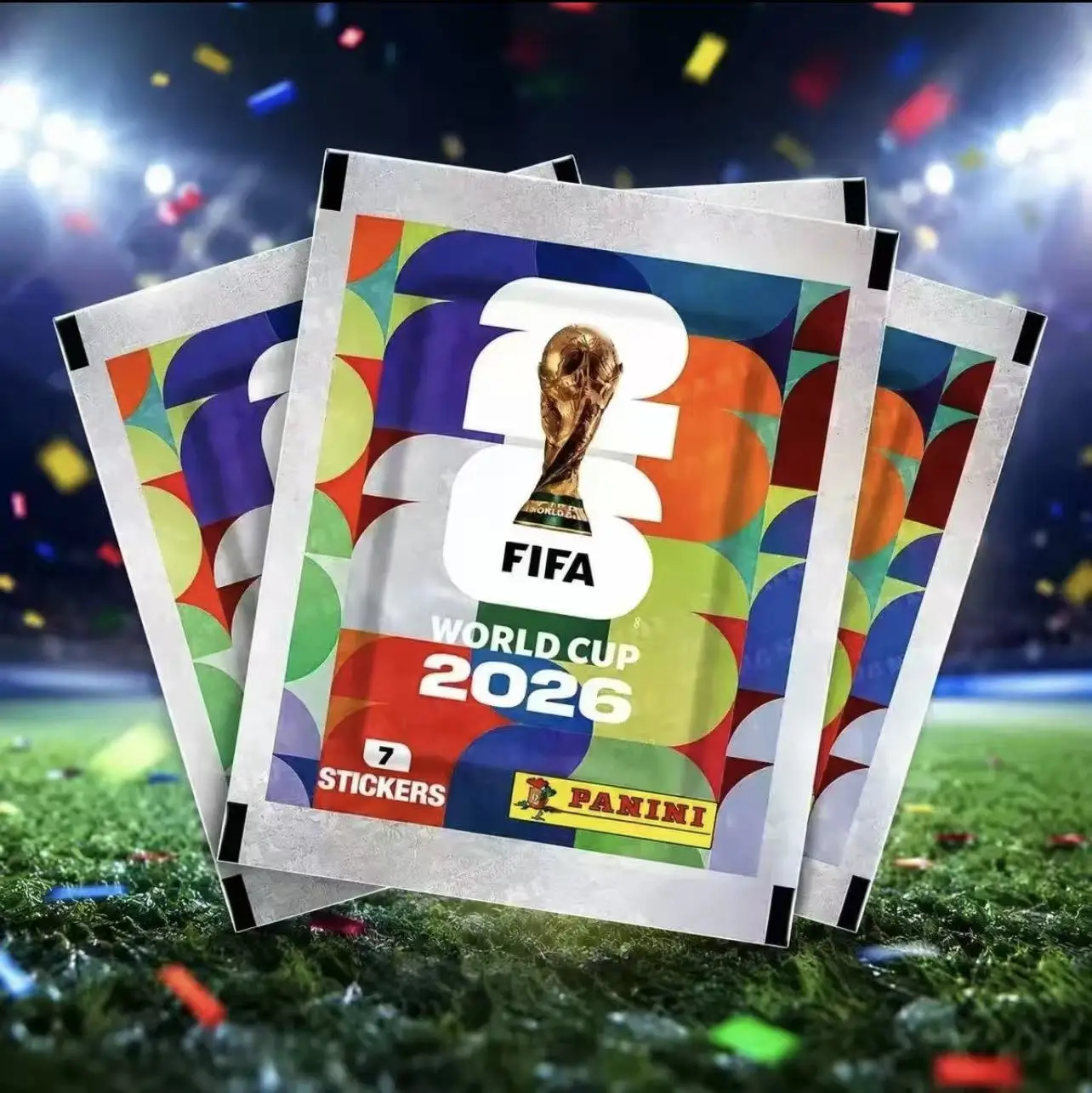 Panini 2026 NEW World Cup FIFA Football Star Player Sticker Collection Periphery Gift Toy Boy Rare Surprise Collectibles Like