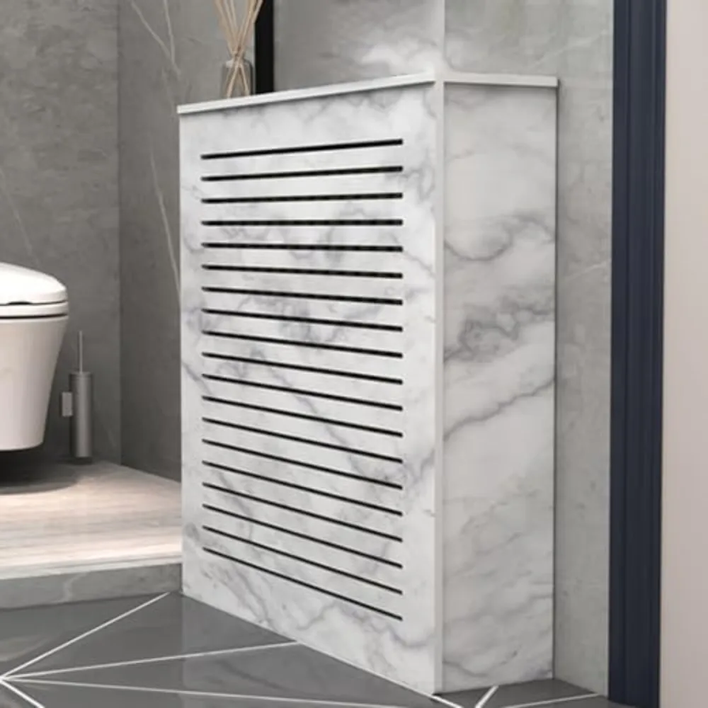 

Modern Radiator Covers for Home, Stylish Heating Cabinet Shelf, Decorative Storage Solution for Living Room, Extra Shelf Space,C