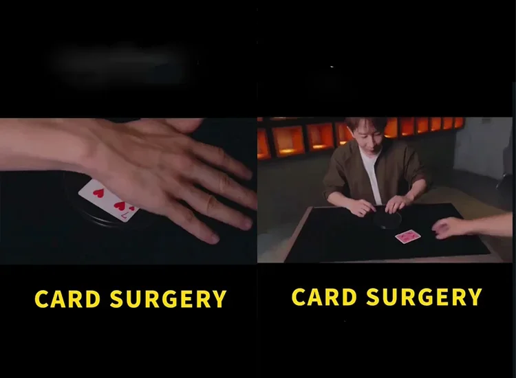 Card Surgery by Tenyo Magic Tricks Magician Close Up Street Illusions Gimmicks Props Mentalism Cut-up Playing Card Restoration