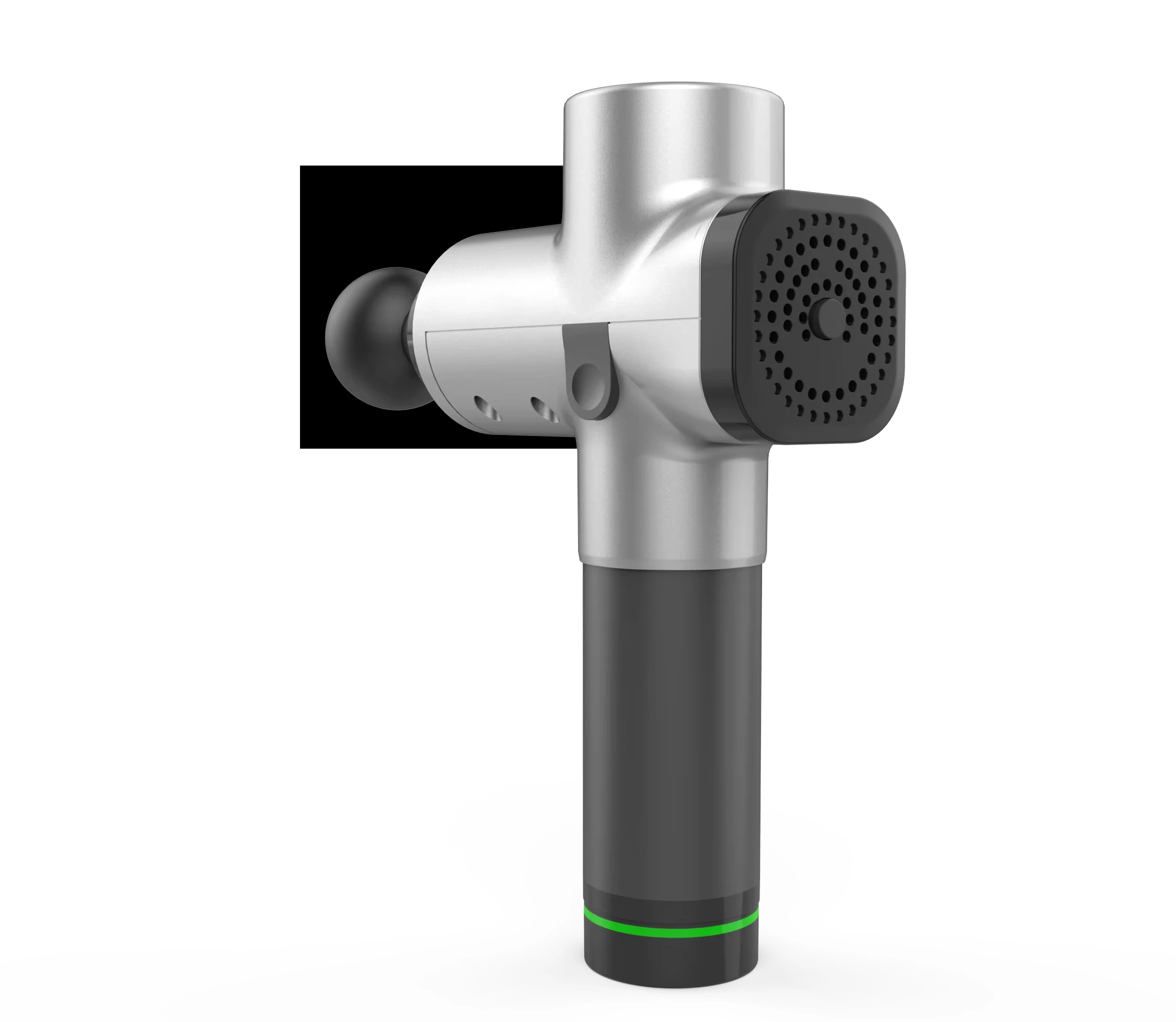 High Mute 12v Electric Massage Gun Percussion Deep Tissue Muscle Massage Gun with Lcd Screen