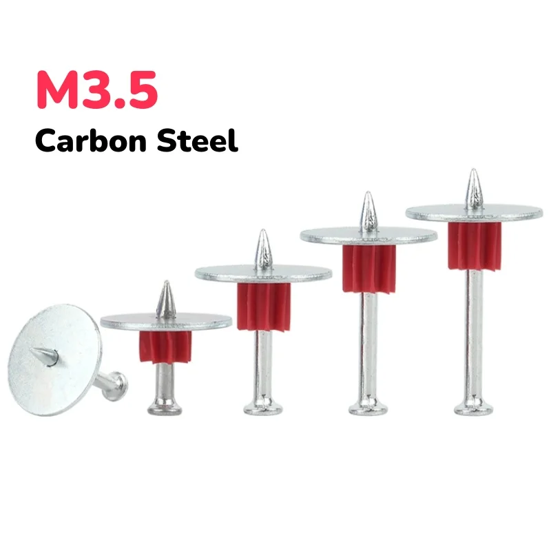 M3.5 Carbon Steel High Strength Gasket/Steel Nail/Cement Nail/Suspended Ceiling/Concrete Gasket Nail