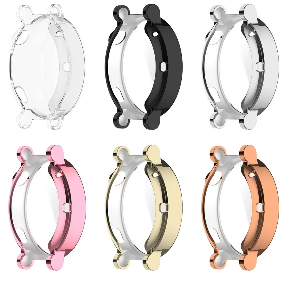BEHUA-funda de reloj para Huawei Watch GT 4, carcasa protectora de 41mm y 46mm, cubierta suave y Flexible de TPU con accesorios protectores de pantalla
