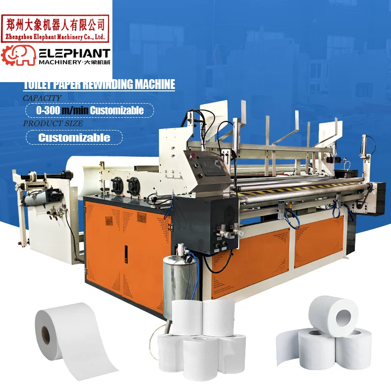 Customized Fully Automatic Toilet Paper Making Machine Nigeria Market CE ISO Certified