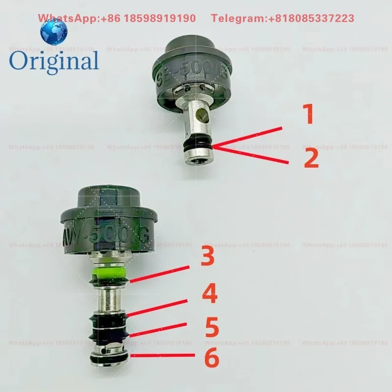 O-Ring Seal Compatible with FujiFilm AW-500G SB-500G Water & Air Valve and Suction Valve set