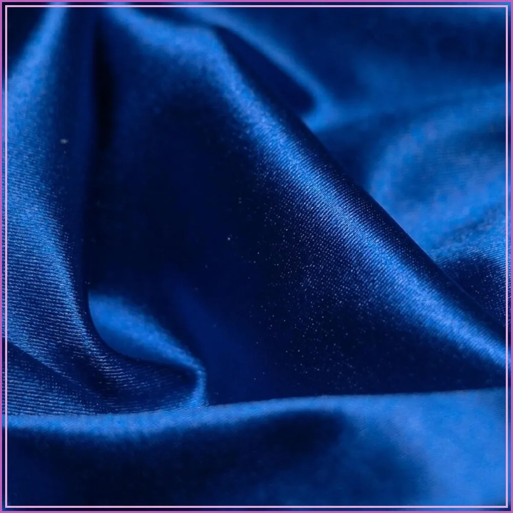 

4 Way Stretch Silky Spandex Satin Fabric by The Yard - 60" Wide Shiny Satin Spandex Fabric for Dresses, Active Wear, Yoga Pants, Table Cloth - Thick and Heavy - 1 Yard