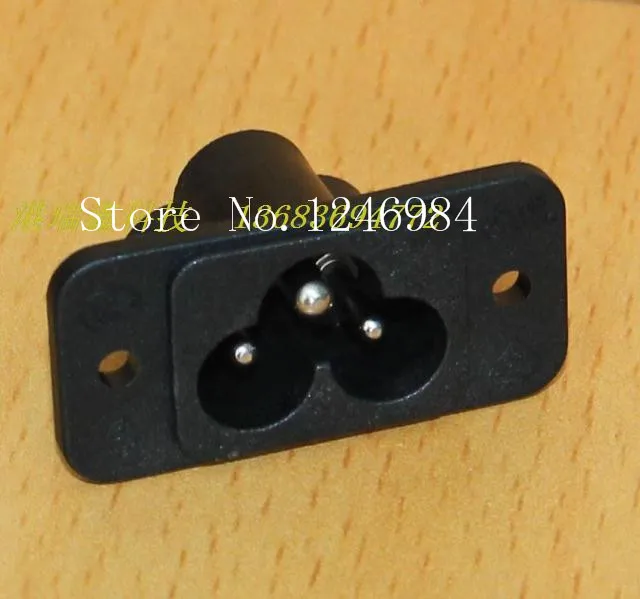 [SA]STEDAY AC outlet AC power outlet connector socket Plum two-phase three-core panel connector socket 2124-FRS--100PCS/LOT