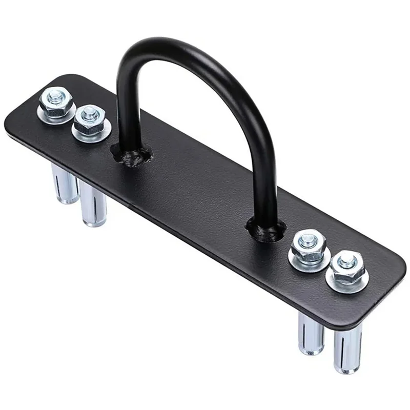 A09G-배틀 로프 앵커 스테이크 키트 벽 마운트 브래킷 금속 근력 훈련 체육관 해먹 서스펜션 스트랩 요가