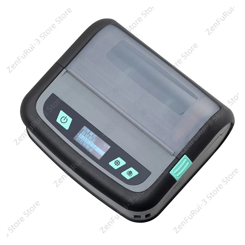 4 Inch 110mm Mini Portable Thermal Printer Wireless NFC No Ink Barcode Shipping Label Ticket Printer For Logistics Store