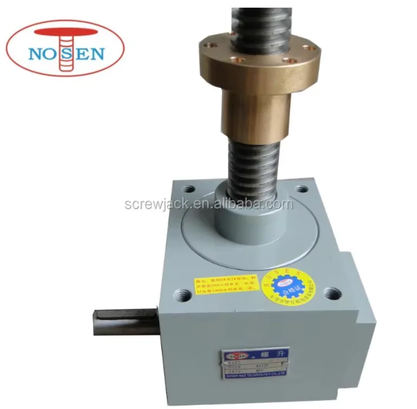 

NOSEN Worm Drive Lifts Screw Jack with 5T Motor Lift Jack for Sale