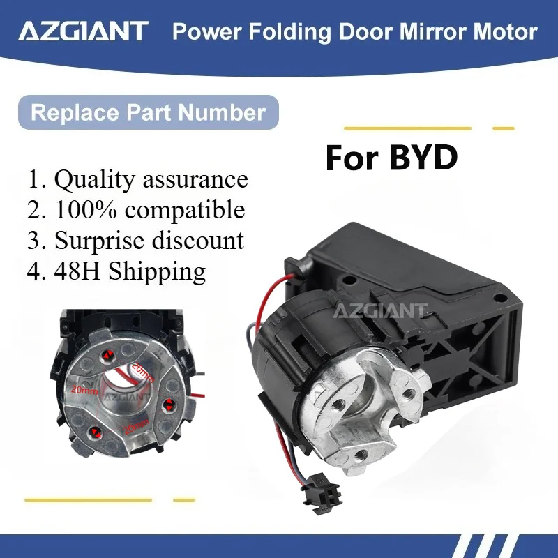 For  BYD Surui Car OME brand new  Right Wing Mirror Electric Folding Motor Modules Power Repair Accesseries car parts