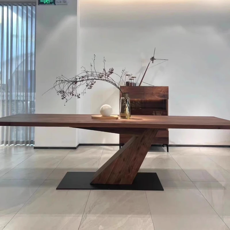 Modern Wooden Table Chairs Sets Nordic Italian Luxury Center Dining Tables Kitchen Restaurant Mesas De Comedor Furnitur M Design