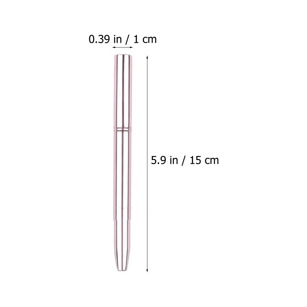 2pcs Lip Brush Makeup Tools Double-Ended Lipstick Applicator Compact Portable Brush For Beauty Salon Home Use Makeup