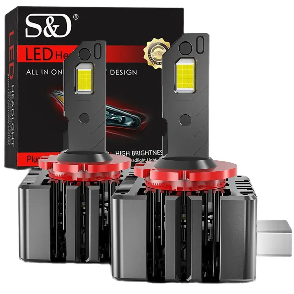 

160000LM D3S LED Canbus Headlights D1S D2S 160W Bulbs CSP D4S Car Light D1R D2R D3R D4R Auto Lamps Kit Hid Car Bulb 6000K