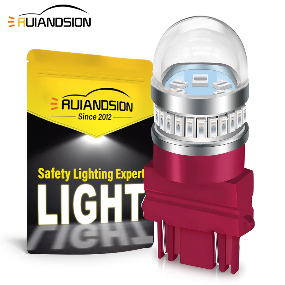 

3157 LED T25 P27/7W Car Signal Light 10-30V Fit 12V 24V For Tail Parking Reverse Brake Lamp Universal Auto Accessories 2PCS