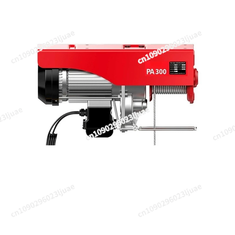 

PA300 Бытовой миниатюрный электрический подъемный кран 220 В/650 Вт Портативный домкрат дистанционного управления с проволочным плоским домкратом лебедки