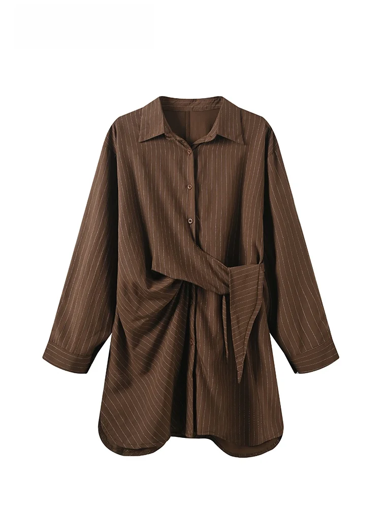 

Cara CLUB Large Size Ne Long Sve Spring irt Women's Early Autumn New Sle Casual Top Polyester Fiber Loose Fit