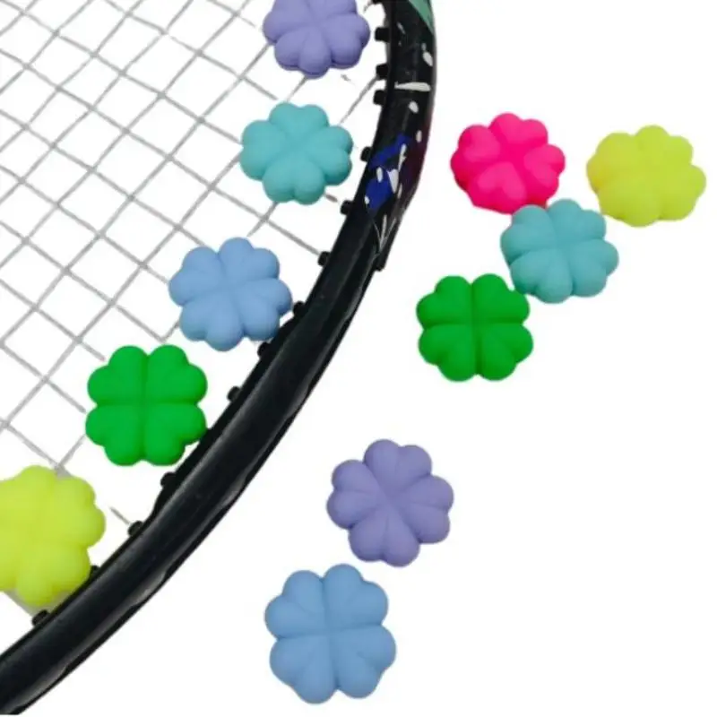 1 5Pcs Silicone Tennis Racket Anti Vibration Damper Shock Absorber Practical Tennis Game Spare Accessory