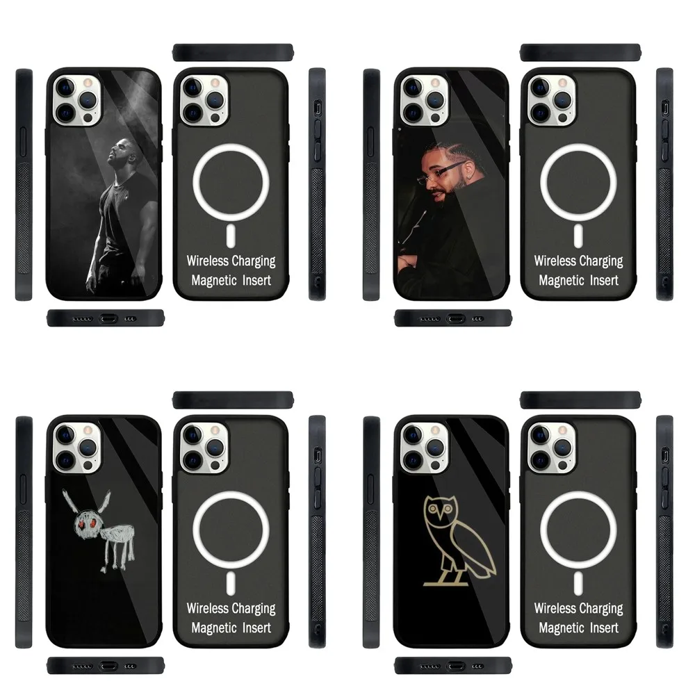 

Rapper D-Drake Phone Case Strong Magnetic For IPhone 16,15,14,13,Pro,Max,Plus,11,12,Mini For Magsafe Wireless Charging