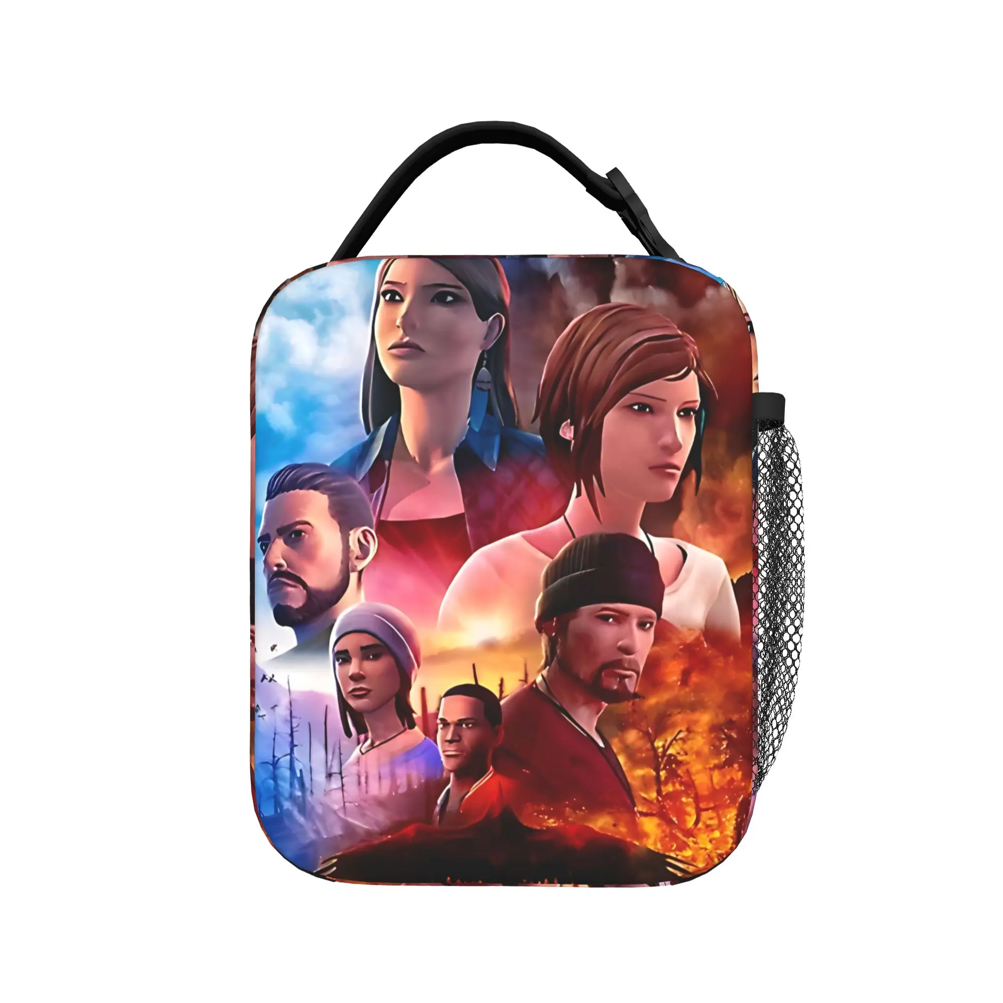 Life is Strange Game Insulated Lunch Bags Thermal Bag Reusable,Lunch Container  Large Tote Lunch Box Food Bag School  Travel