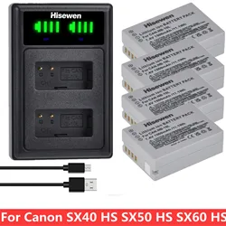 1500mAh NB-10L NB 10L Battery with USB Dual Charger for Canon PowerShot G1 X G3 X G15 G16 SX40 HS SX50 HS SX60 HS