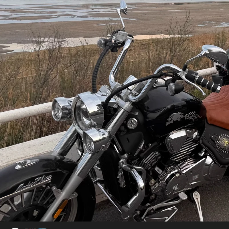 1 "دراجة نارية مقود اليد القبضات 25 مللي متر الألومنيوم المطاط مقبض ل هارلي بجولة سوفتيل فات بوي سبورتستر XL 883 1200 داينا