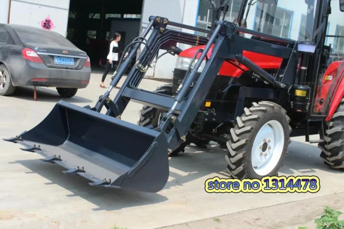 High Quality Tractor With Front Bucket Self-Propelled Backhoe Loader 35HP