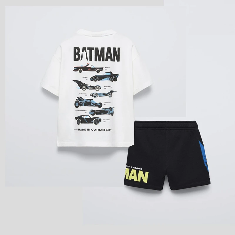 Short Sleeve Tracksuits For Boys Car Print Tshirt +Shorts 2025 Summer Child Trendy Costume 2pcs/Set Baby Sports Casual Outfits image 5