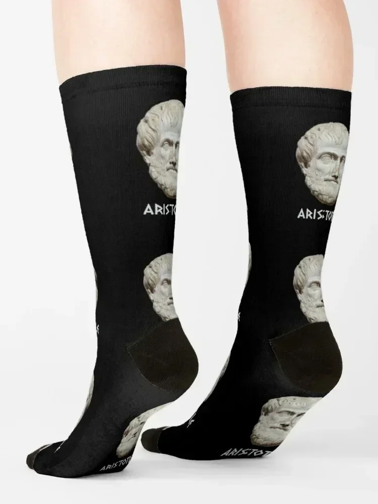 Aristotle - Philosophy Meme Socks happy luxe hip hop Sports Socks Men Women's