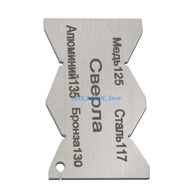 

L8RC Father Gift Gauge Template Measuring Tool Compact-size for Woodworking