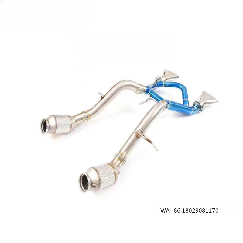 

Exhaust System Catback Exhaust for 650s 3.8 2014-2016 Titanium Alloy Exhaust Downpipe