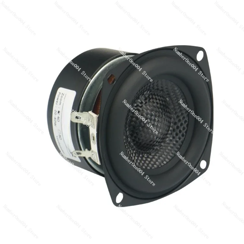 3-inch Subwoofer, Subwoofer Enthusiast Speaker Unit, Fiberglass Braided Cone